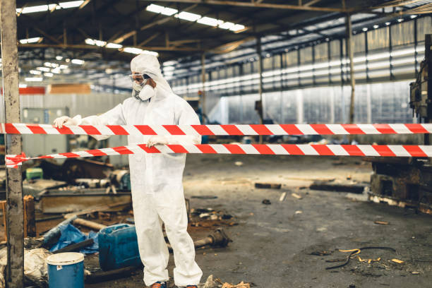 Professional Crime Scene Cleanup technician working in Forest Junction, WI